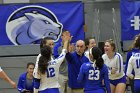 Volleyball vs Emerson  Wheaton College Women's Volleyball vs Emerson College. - Photo by Keith Nordstrom : Wheaton, Volleyball, VB2019